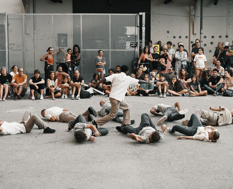 Photographie du spectacle Prélude de Kader Attou - Compagnie Accrorap